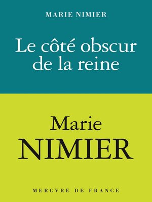 cover image of Le côté obscur de la Reine